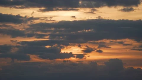 Sunset cloudy day to night timelapse Stock Footage 153552789