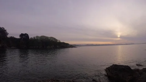 Sunset Coast 库存影片 75327652