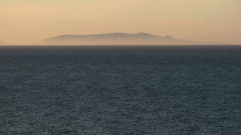 Sunset at the Coast Stock Footage 76407103