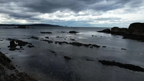 SUNSET ON THE COAST Stock Footage 318366497