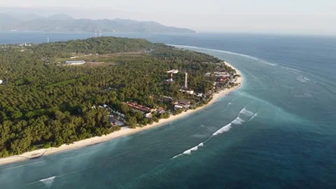 Sunset coastline drift Stock Footage 329713834