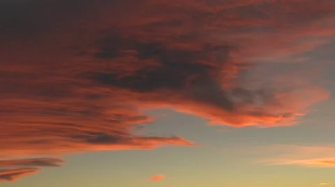 Sunset Color Stock Footage 54742468