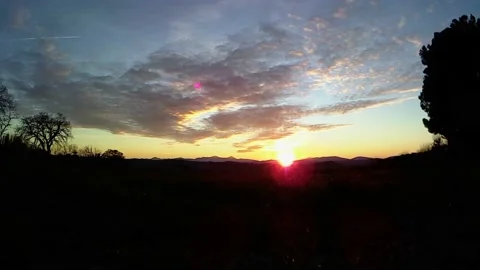 Sunset color Stock Footage 189780772