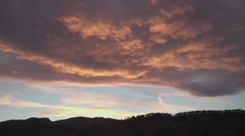 Sunset in Colorado Stock Footage 60265241