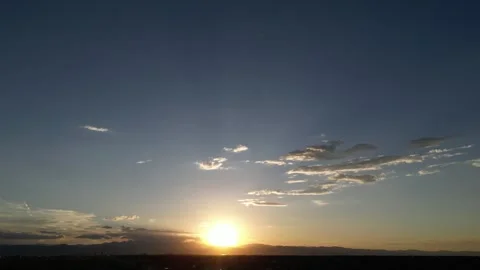 Sunset in Colorado Stock Footage 247845207