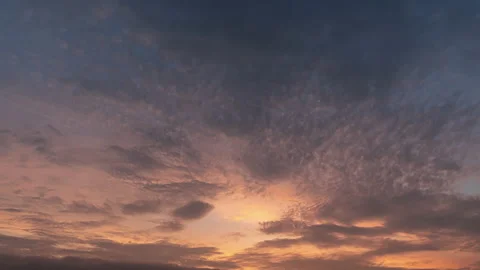 The sunset colorful clouds Stock Footage 167332694