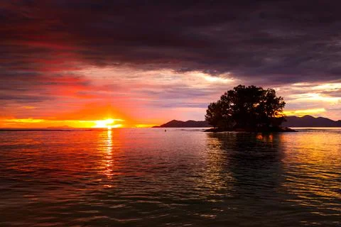 Sunset Colors Stock Photos