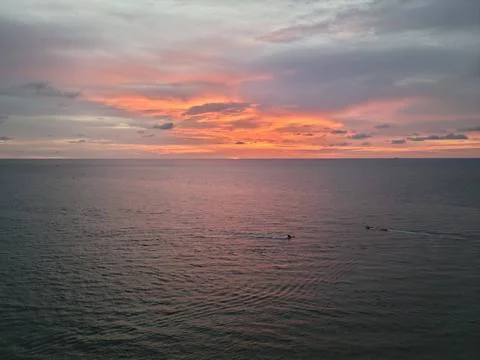 Sunset of Colors Stock Photos