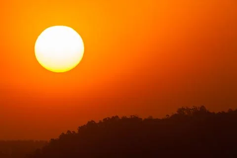 Sunset Colors Sky Stock Photos