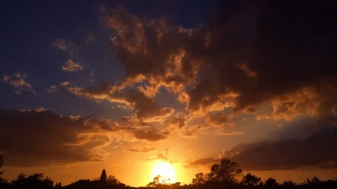 Sunset Colors Time Lapse (2160p 23.976) Stock-Footage 94003584