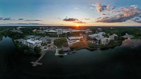 Sunset Columbia, MD Stock Photos