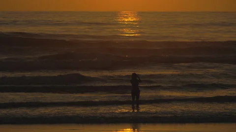 SunSet in Costa Rica Stock Footage 171136771
