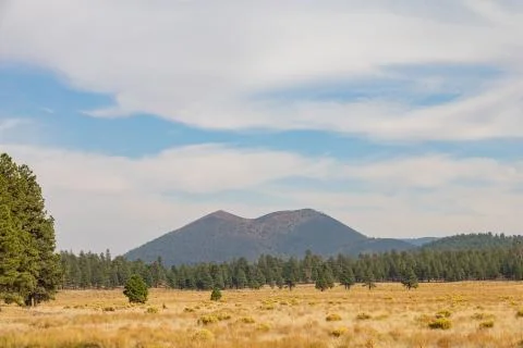Sunset Crater Volcano Foto stock