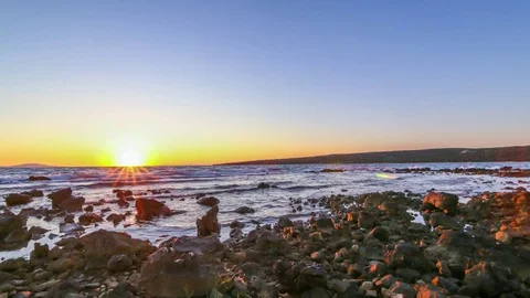Sunset in Croatia Video stock 72811547