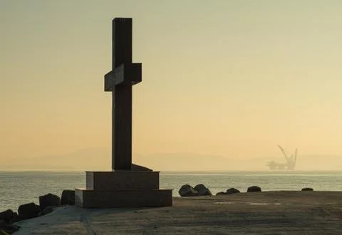 Sunset Cross Stock Photos