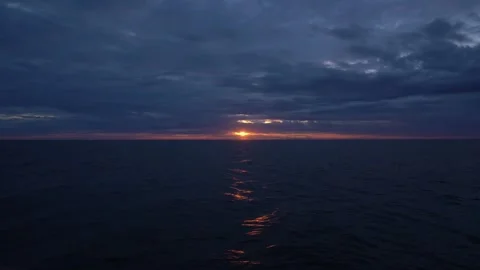 Sunset Cruise 1 Stock Footage 258466206
