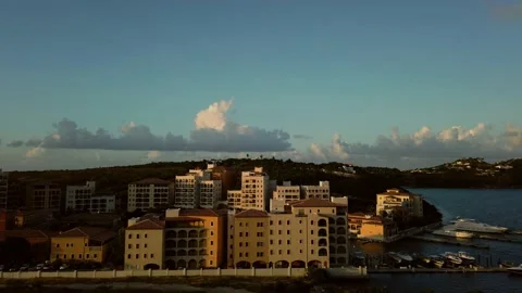 Sunset at Cupecoy Sint Maarten Timelapse 動画素材 147089534