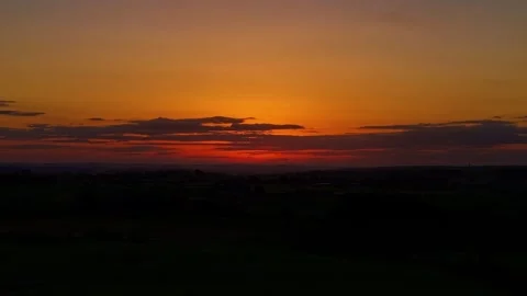 Sunset in Curitiba, Paraná- Brasil Stock Footage 344053914
