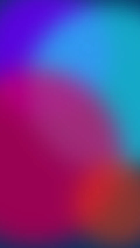 Sunset Cyber Vertical Motion Background Coral Blue Gradient Loop Vidéo 345533693