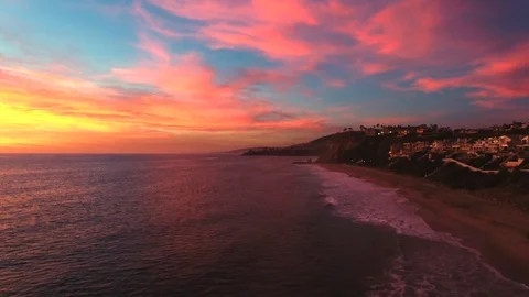 Sunset in Dana Point 動画素材 127875945