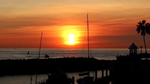 Sunset Dance Video stock 83470686