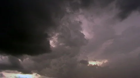 Sunset Dark Clouds  Видео 280136