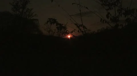 Sunset on the Darkened Horizon 스톡 동영상 19319649