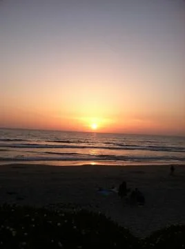 Sunset in Del Mar Stock Photos