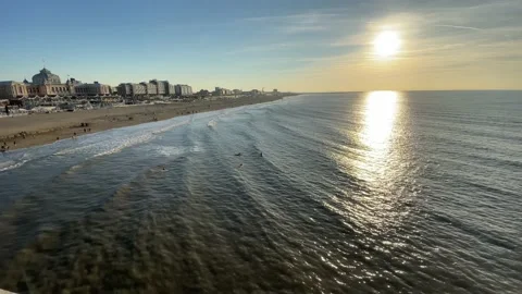 Sunset Den Haag Beach 库存影片 229974201