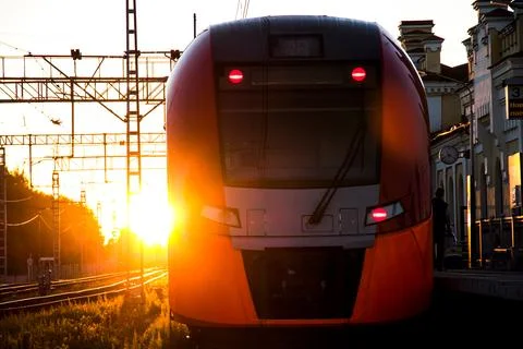 Sunset Departure Stock Photos