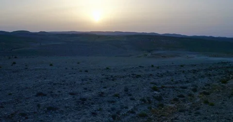 Sunset in the Desert - Aerials 스톡 동영상 113119537