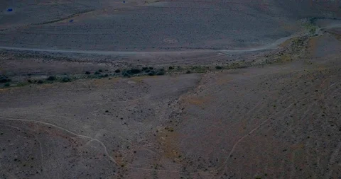 Sunset in the Desert - Aerials Stock Footage 113120241