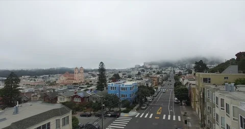 Sunset District [Rise] Video stock 96392747