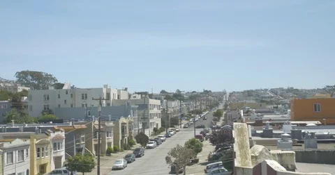 Sunset District, San Francisco Video stock 75195517