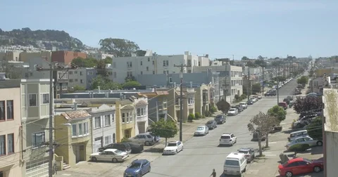 Sunset District, San Francisco  Video stock 75195615