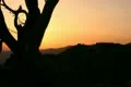 Sunset Dolly 02 San Gabriel Mts Dolly L SD wide Footage