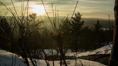 Sunset dolly Stock-Footage 72825152