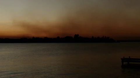 Sunset at Dom Bosco Vídeo Stock 115728555