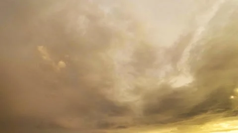 Sunset with dramatic clouds Stock Footage 50530084