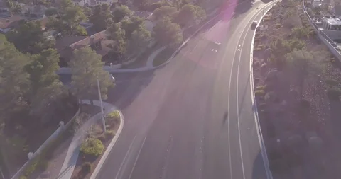 Sunset Drive Stock Footage 121981425