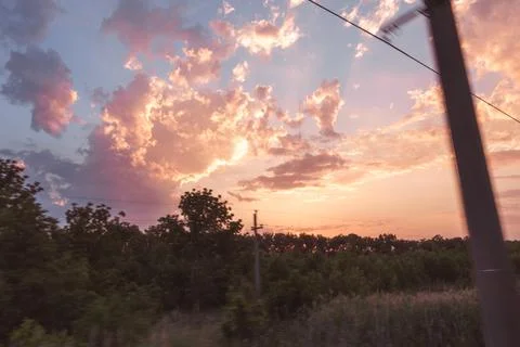 Sunset Drive Stock Photos