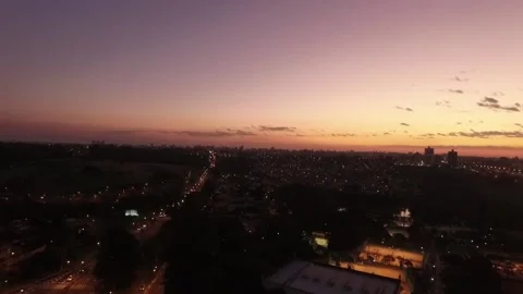 Sunset drone Brazil Stock Footage 146490060