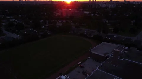 Sunset | Drone Sunset | Arial Sunset | Sky | Sunrise Stock Footage 230197455