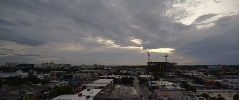 Sunset &amp; Drones Stock-Footage 119940196