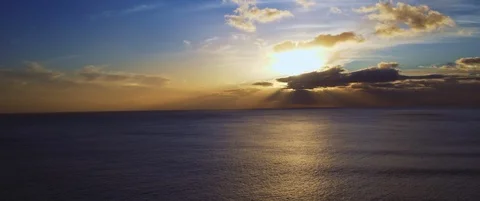 Sunset &amp; Drones Stock-Footage 125917630