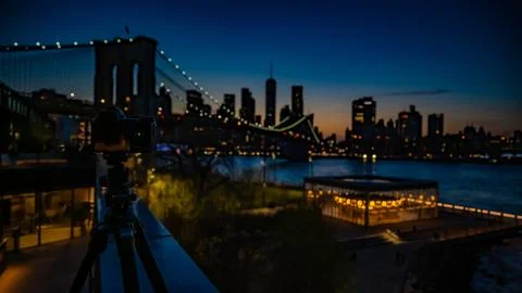 Sunset Dumbo Fotos Stock