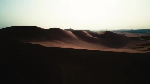 Sunset dune desert Stock Footage 281168290