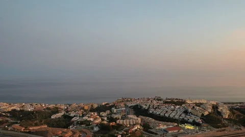 Sunset during covid19 in spain Stock Footage 130138822