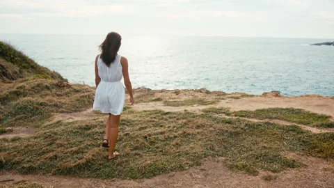 Sunset on the edge of the world Stock-Footage 85603152