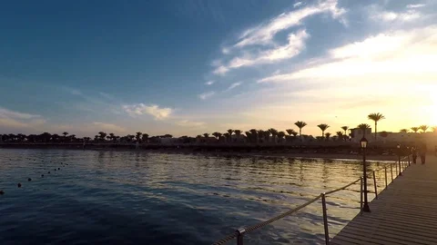 Sunset in egypt Stock Footage 118530340